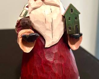 Jim Shore Heartwood Creek Santa With Birdhouse