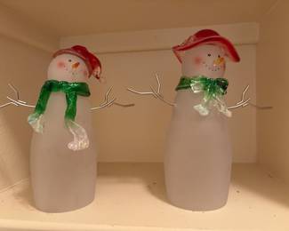 Christmas Holiday Snowmen