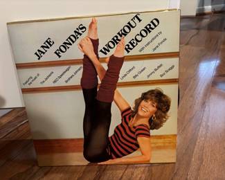 Jane Fonda Vinyl Record Album LP