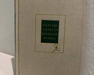 Selected Papers of Bertrand Russell 1955