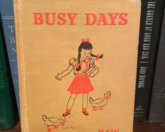 Vintage “Busy Days” children’s book