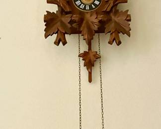 Vintage Black Forest cuckoo clock from Germany