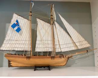 Model of a Schooner