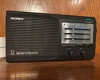 Sony TV Sound AM/FM/TV/Weather