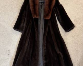 Long Mink Coat 