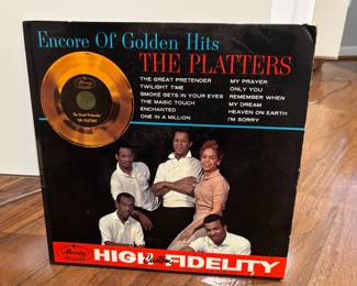 The Platters Vinyl Record Album