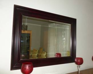 beveled mirror
