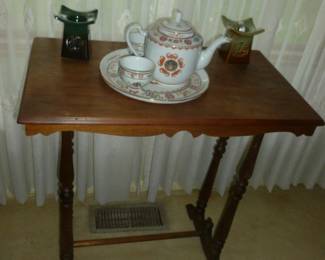 Vintage table, etc