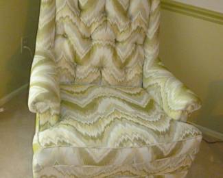 Upholstered chair (1 of pair)