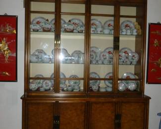 Beautiful china cabinet..BAKER