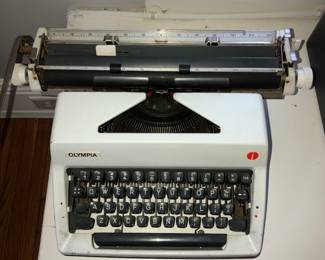 Vintage Olympia typewriter 