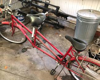 Tandem Huffy bike 