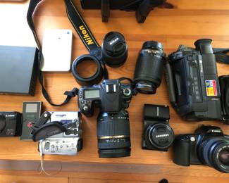 A selection of 35mm & other cameras