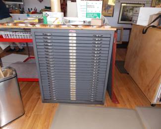 Map cabinet #1