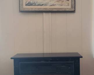 WR123Electric Fireplace Horse Decor