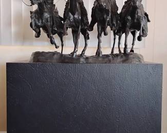 WR127Off The Range Coming Through The Rye By Frederick Remington