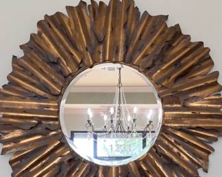 Uttermost 42' diameter designer mirror $100