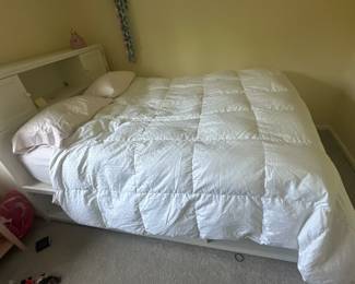 Headboard and underbed storage