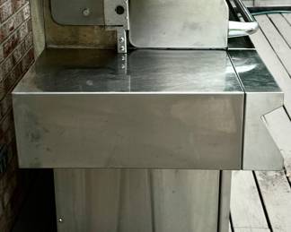 All stainless Steel Gas Grill by Jenn-Air. Perfect start to you outdoor kitchen
