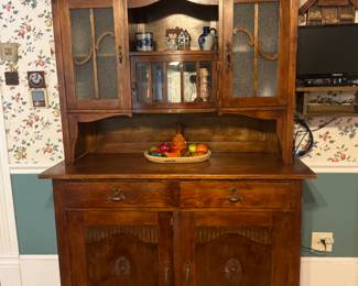 Bought and refinished by in his basement study in Germany.