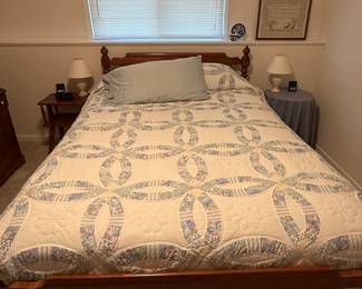 Vintage wooden bedroom set