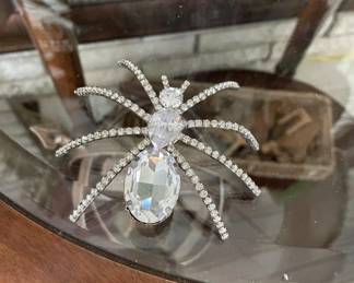Large Lauren Spencer spider pin