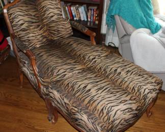 French Arm Chair w/ ottoman
