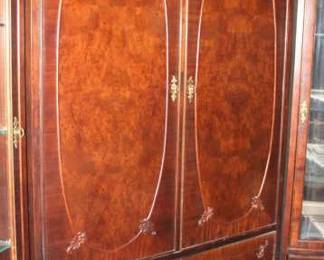 TV Armoire by Century 88.5" x 44" x 23" and 40" Vizio TV