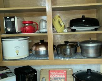 Slow cooker, pressure cooker, mixer