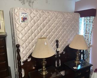 King size SEALY POSTUREPEDIC MATTRESS SET!