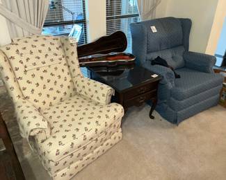 Wingback chairs