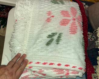 Chenille blanket
