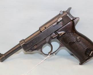 P. 38 9mm 1943 Walther Pistol SER#4755
Very Good Condition **ATF LAWS APPLY**