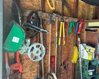 IN THE SHED!