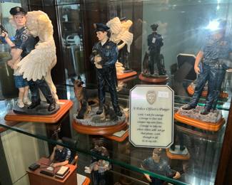 COLLECTION OF "BLUE HATS OF BRAVERY" FIGURES BY VANMARK