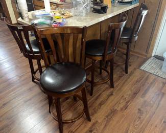 Set of 4 counter stools