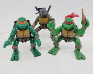2004 TMNT Ninja Action Figures