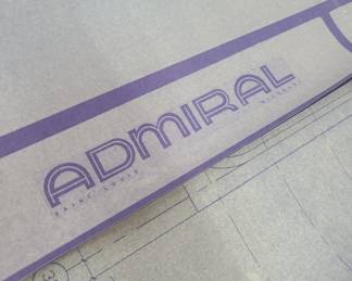 SS Admiral Steamboat Blueprints