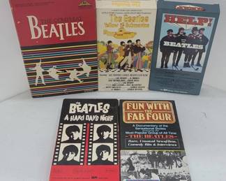 Beatles VHS Tapes