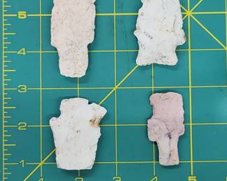 Indian Arrowhead Fragments
