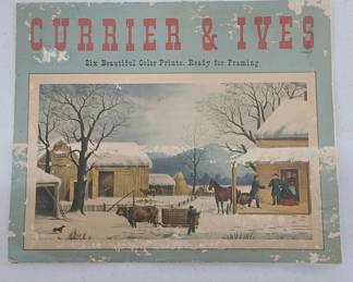 Vintage Currier & Ives Print Collection