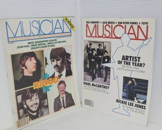 Musician issue #40 & #76 Paul McCartney/ Ringo
