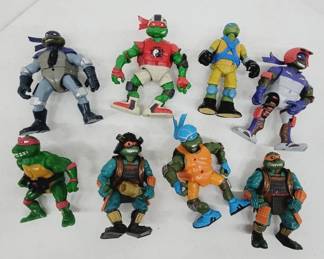 TMNT Action Figures Lot 90s