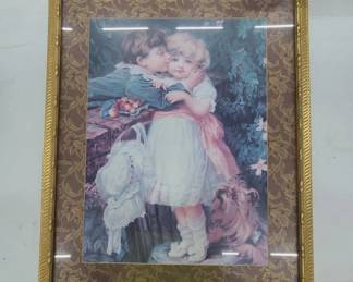 Framed Victorian Style Over The Garden Wall