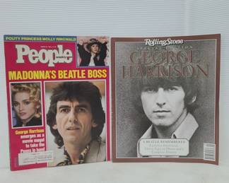 George Harrison Beatles Magazines