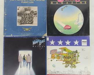 Rock Vinyl LP's Heart, Jefferson Airplane & More