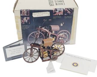 Daimler 1885 Motorcycle Franklin Mint 1:8