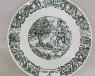 Johnny Appleseed Decorative Collectors Plate
