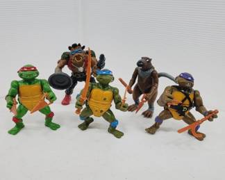 1988 TMNT Action Figures