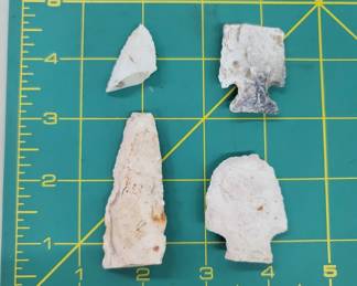 Indian Arrowhead Fragments